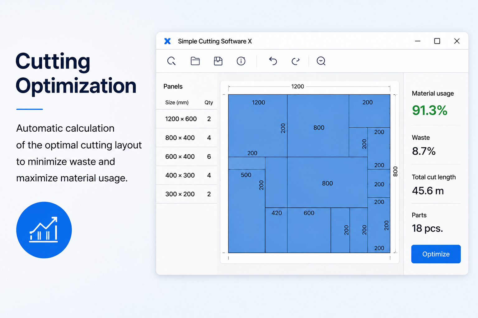 Simple Cutting Software X screenshot 2